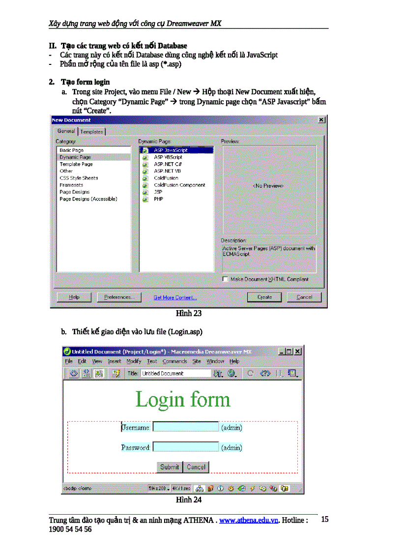 image for page Hướng dẫn xây dựng ứng dụng web với macromedia dreamweaver mx