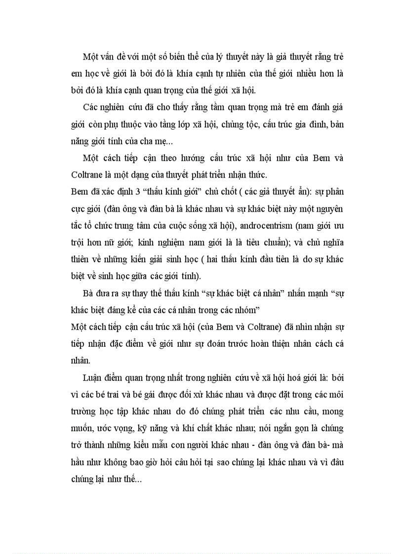 image for page Tiểu luận xã hội học về giới