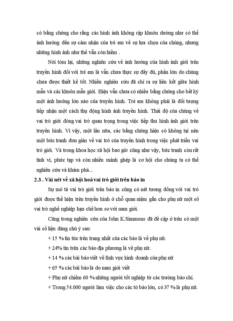 image for page Tiểu luận xã hội học về giới