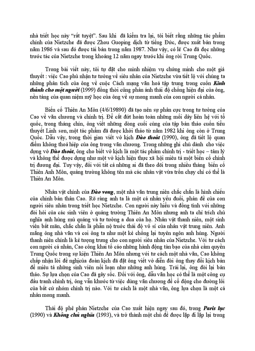 image for page Mabel Lee viết về Cao Hành Kiện