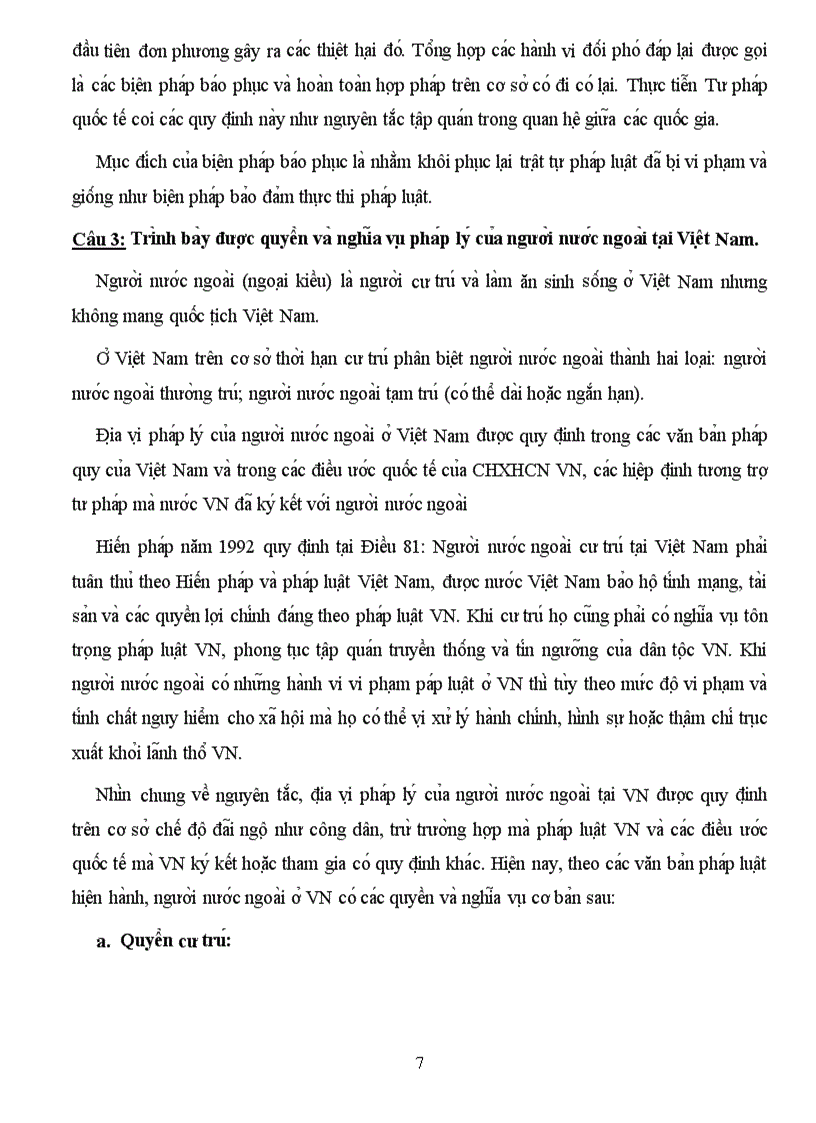 image for page Đề cương ôn tập chi tiết môn tư pháp quốc tế