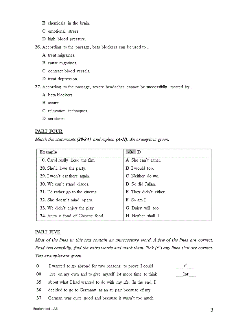 image for page Đề thi Anh A 3 FPT có đáp án