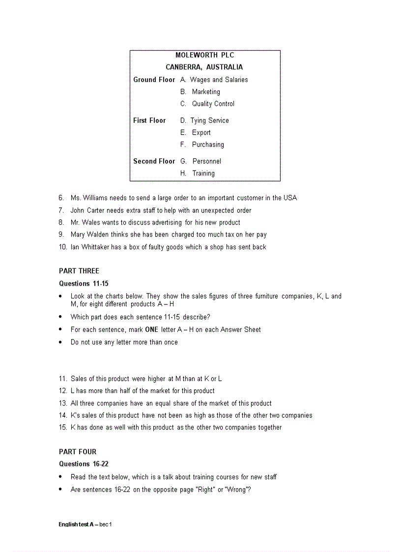 image for page Đề thi Anh A FPT