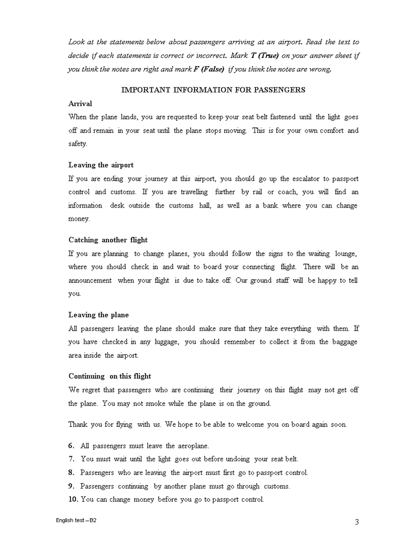 image for page Đề thi Anh B 2 FPT có đáp án