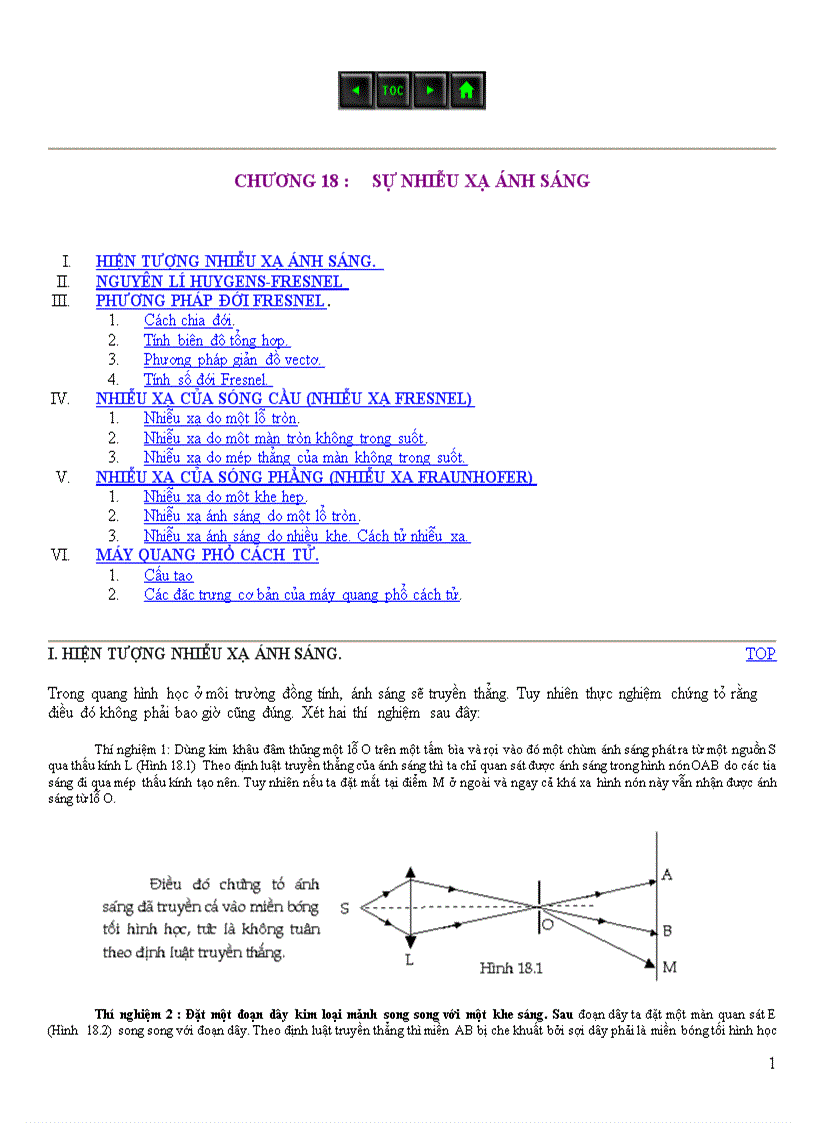 image for page Sự nhiễu xạ ánh sáng