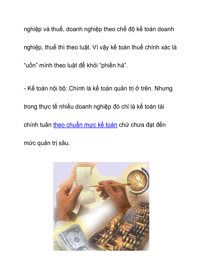 image for page Bàn về cách phân loại kế toán
