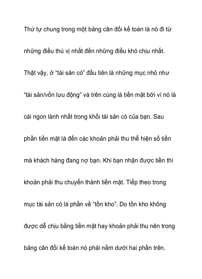 image for page Bảng cân đối kế toán