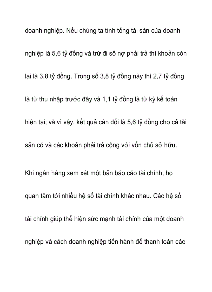 image for page Bảng cân đối kế toán