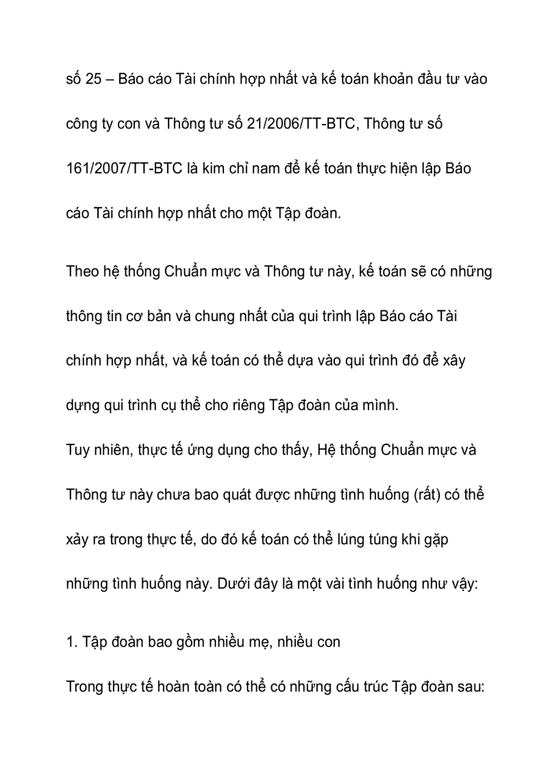 image for page Báo cáo tài chính hợp nhất Hiểu bản chất là giải pháp bền vững nhất