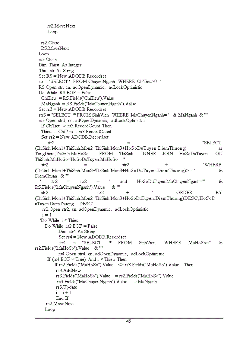 image for page Xây dựng phần mềm quản lý tuyển sinh tại chức tại trường Đại học kinh tế quốc dân