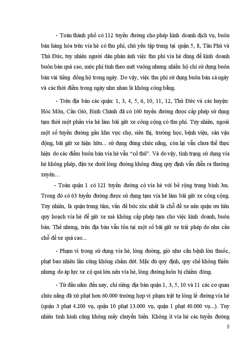 image for page Tiểu luận QLNN về đô thị vấn đề Quản lý vỉa hè tại thành phố Hồ Chí Minh