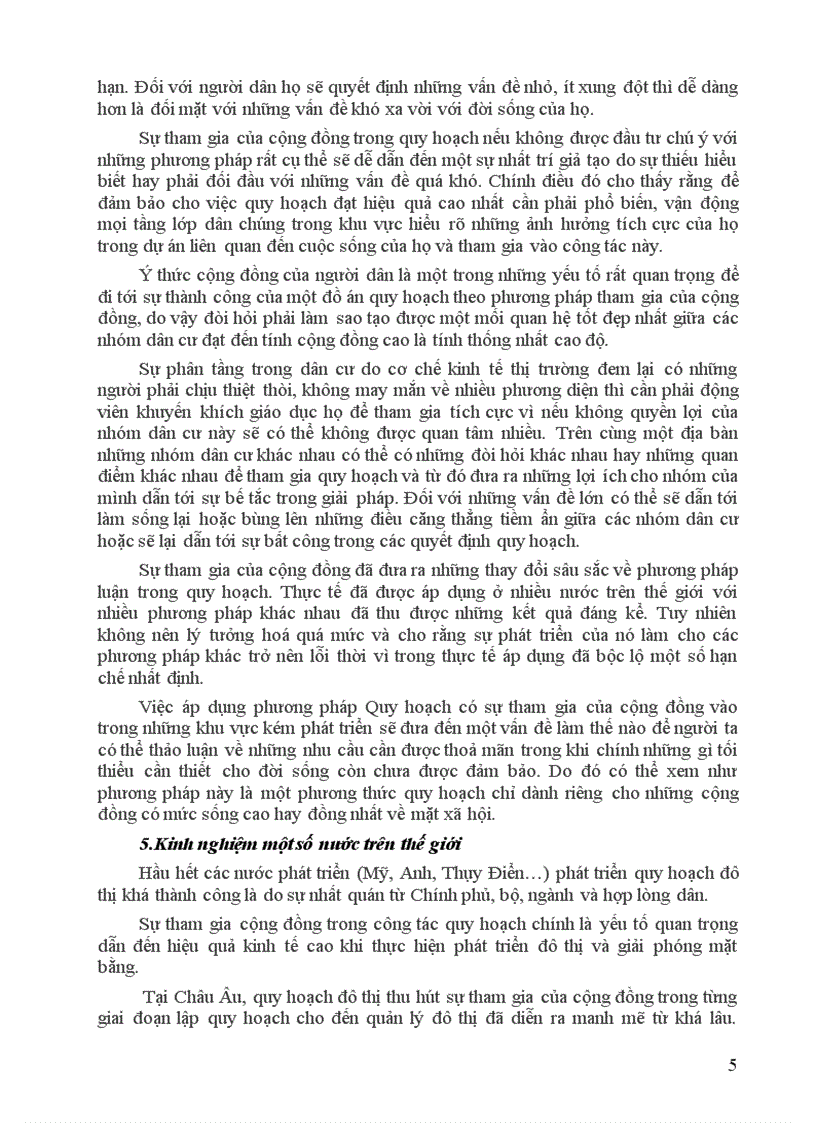 image for page Tiểu luận Tổ chức quá trình quy hoạch đô thị có sự tham gia của cộng đồng