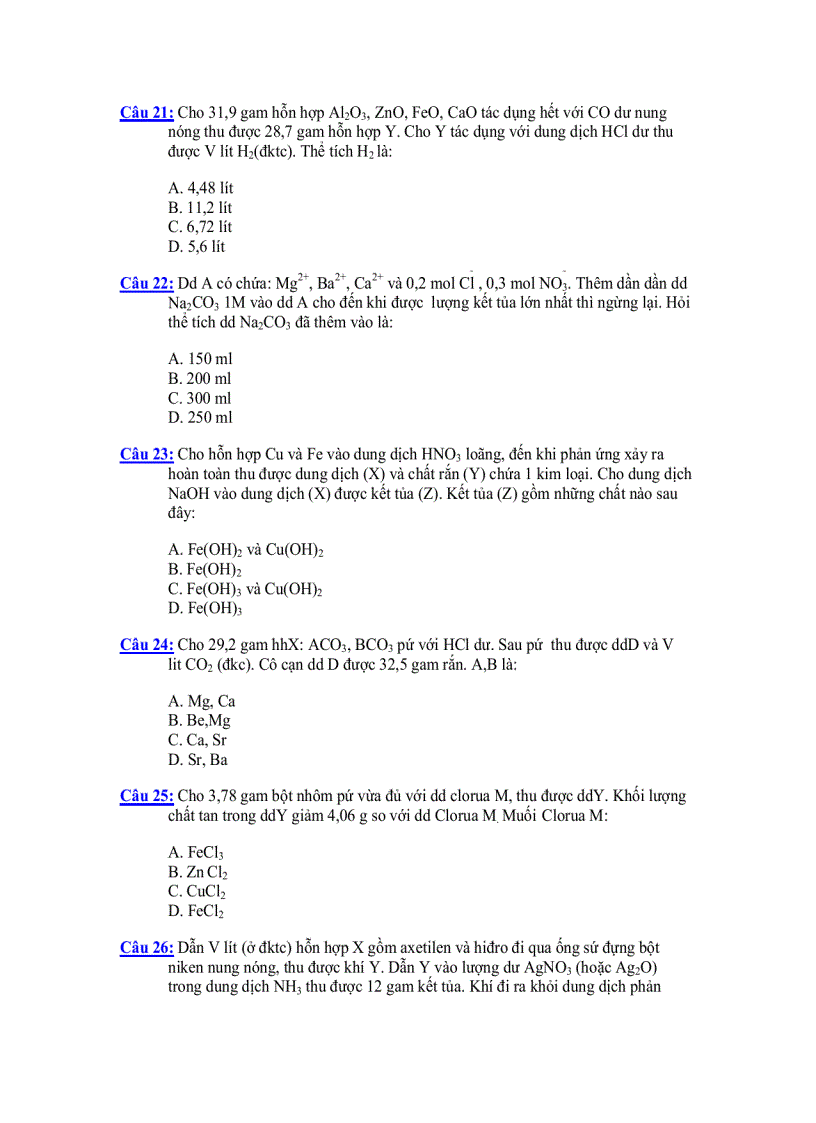 image for page Đề trác nghiệm số 4