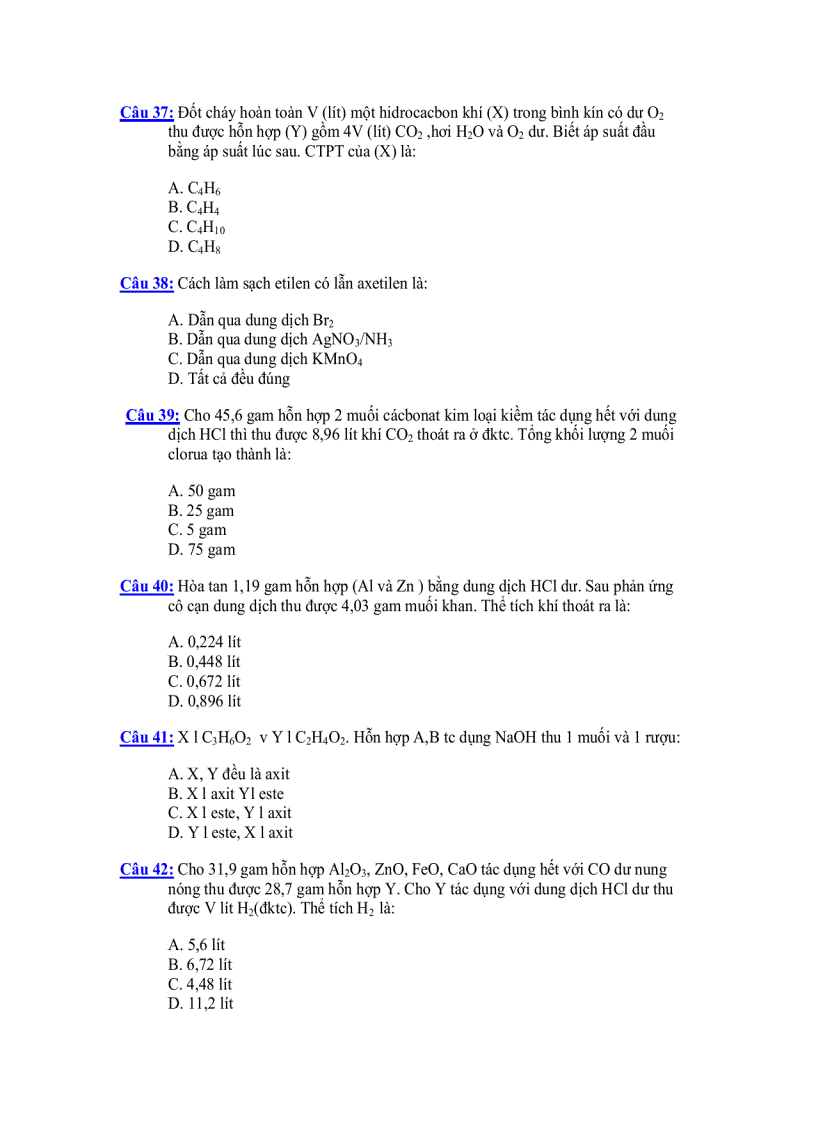 image for page Đề trác nghiệm số 4