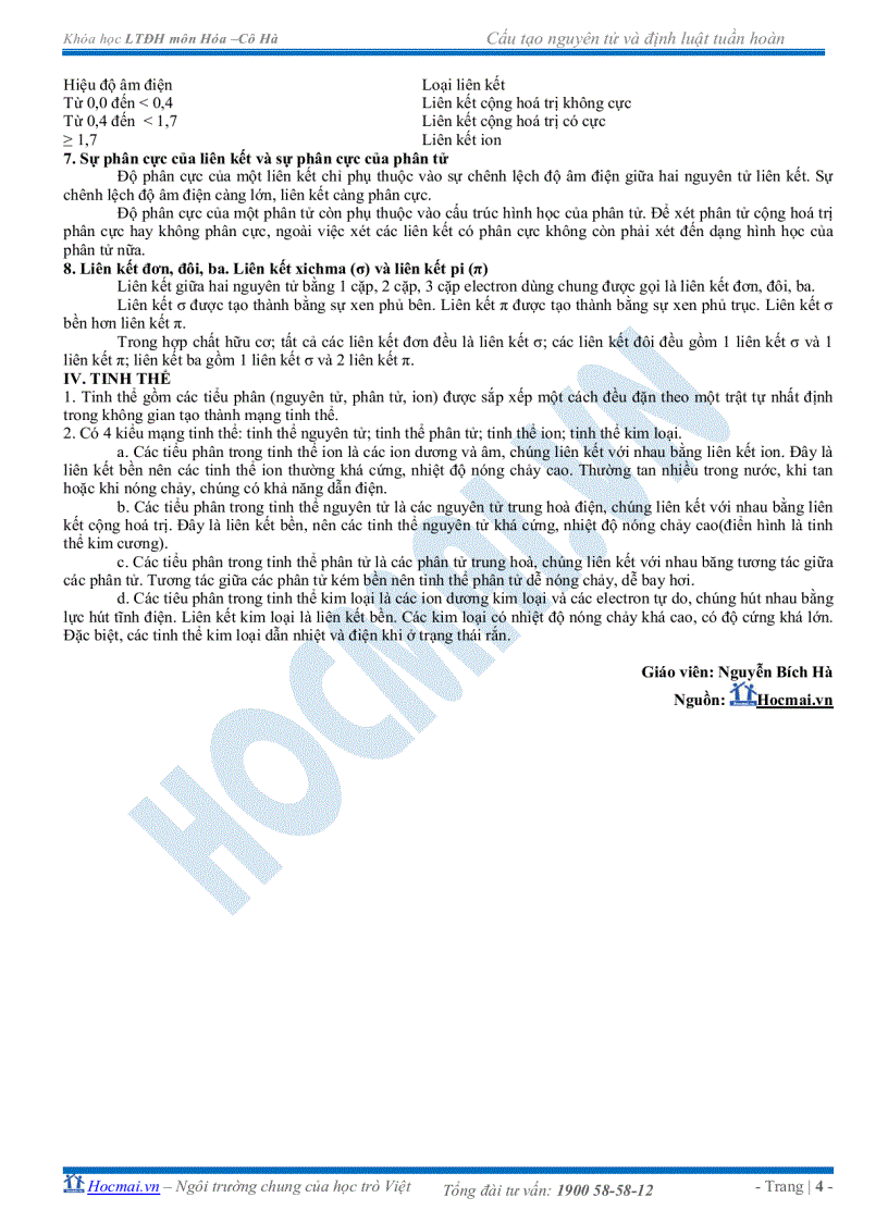 image for page Cấu tạo nguyên tử và định luật tuần hoàn tài liệu bài giảng