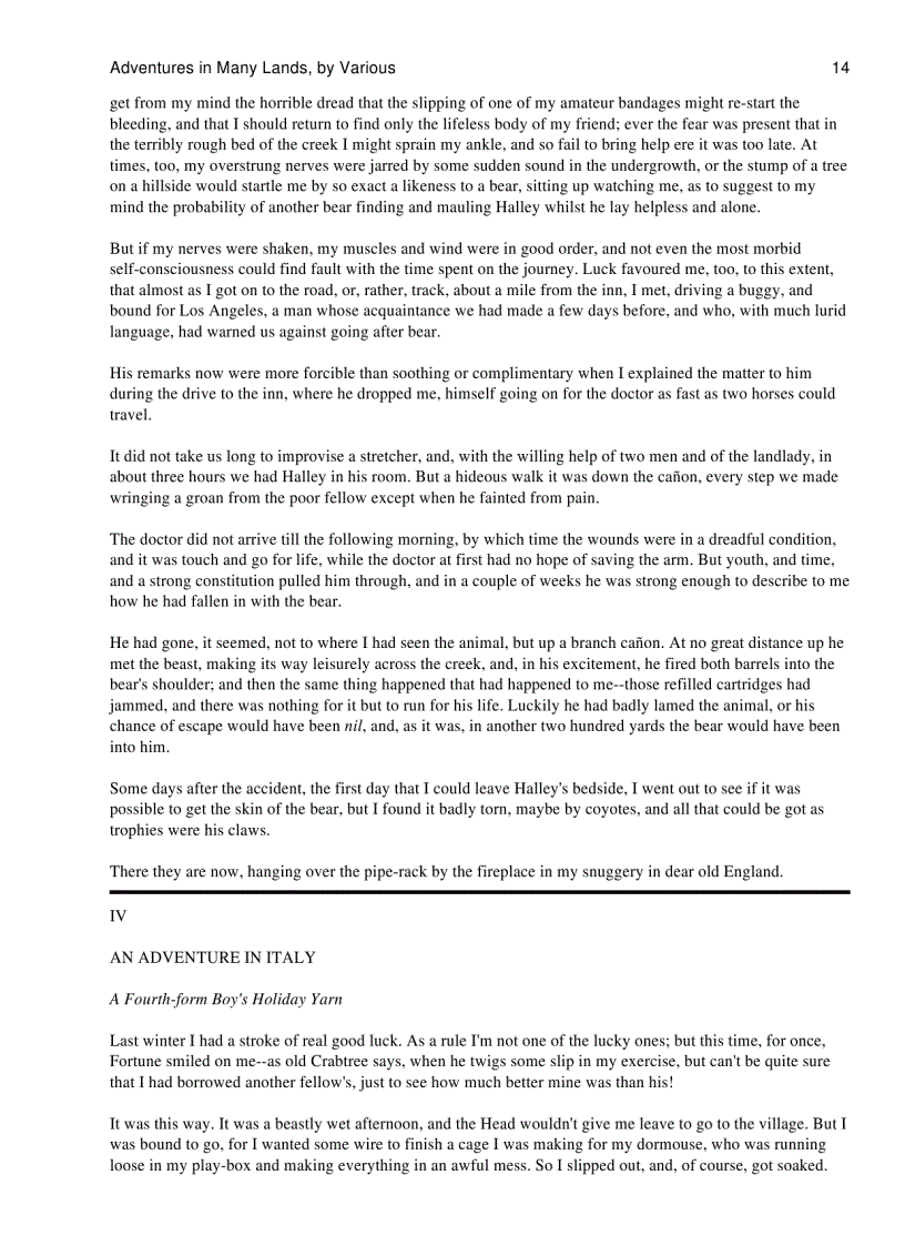 image for page Adventures in Many Lands