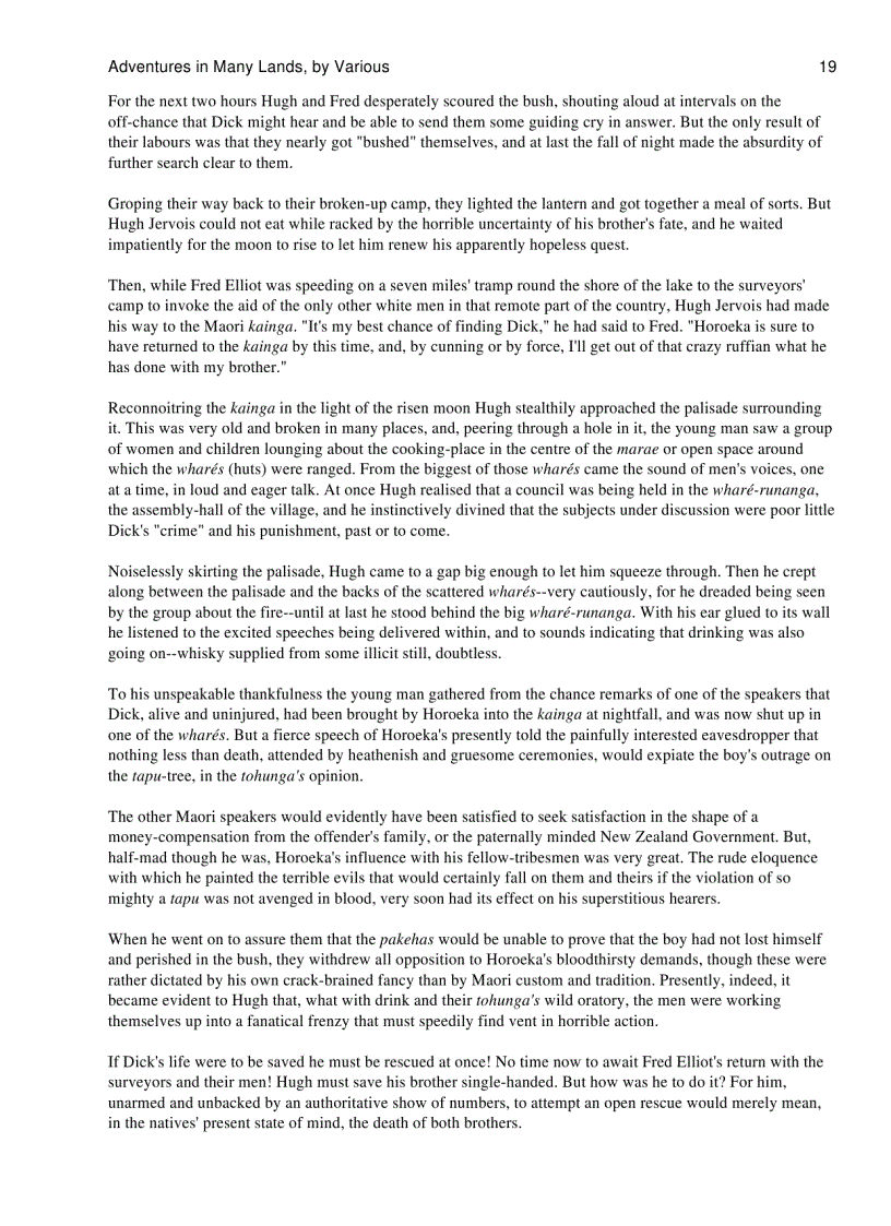 image for page Adventures in Many Lands