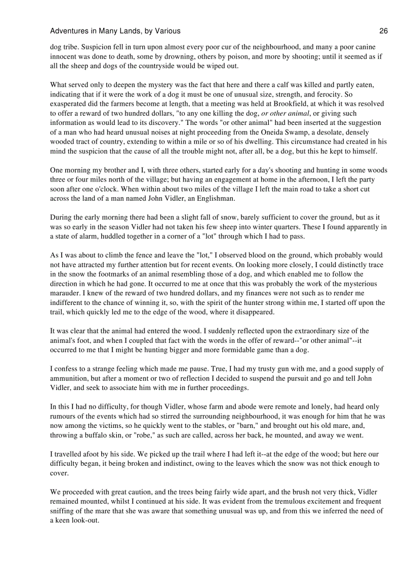 image for page Adventures in Many Lands