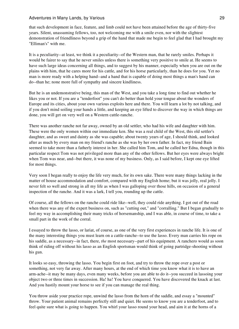 image for page Adventures in Many Lands