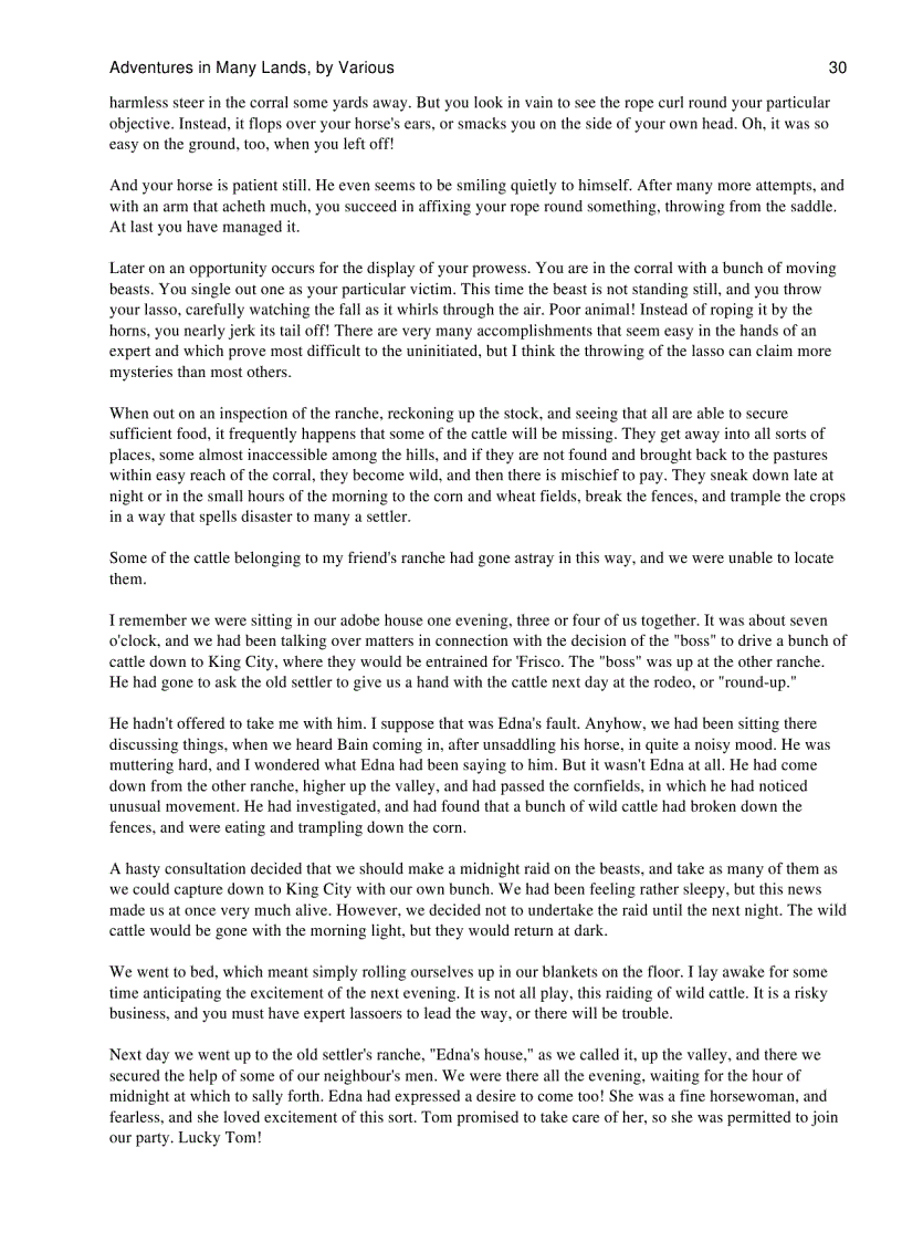 image for page Adventures in Many Lands