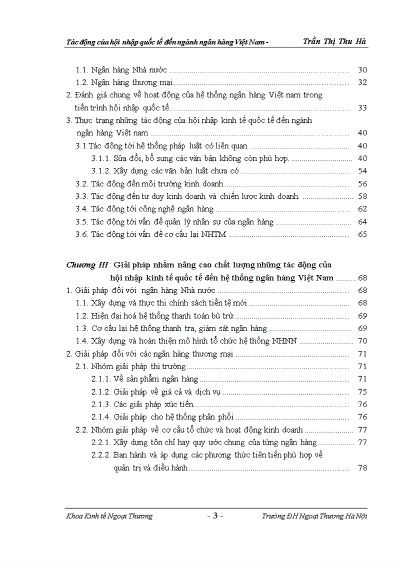 image for page Tác động của hội nhập quốc tế đến ngành ngân hàng việt nam