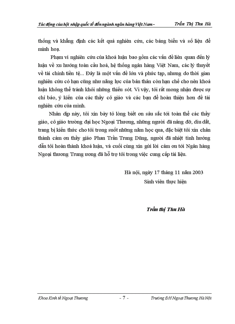 image for page Tác động của hội nhập quốc tế đến ngành ngân hàng việt nam