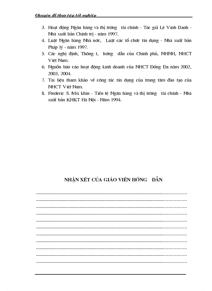 image for page Một số giải pháp hạn chế rủi ro an toàn tín dụng đối với kinh tế ngoài quốc doanh tại Ngân hàng công thương Đống Đa