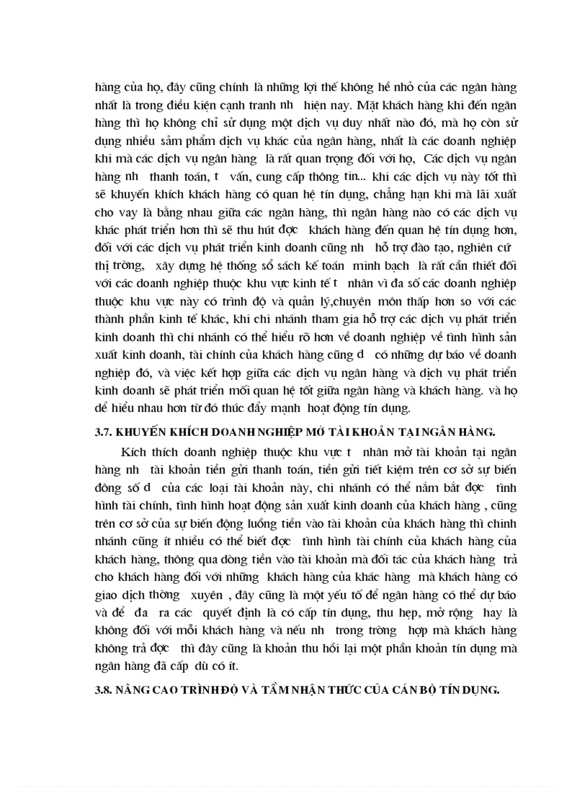 image for page Mở rộng hoạt động tín dụng đối với khu vực kinh tế tư nhân của ngân hàng ngoại thương nội chi nhánh Ba Đình