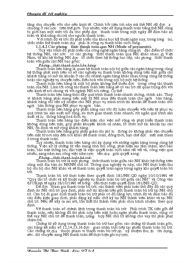 image for page Giải pháp nhằm nâng cao chất lượng công tác thanh toán chuyển tiền điện tử tại Chi nhánh Ngân hàng Công thương Đống Đa Hà Nộ