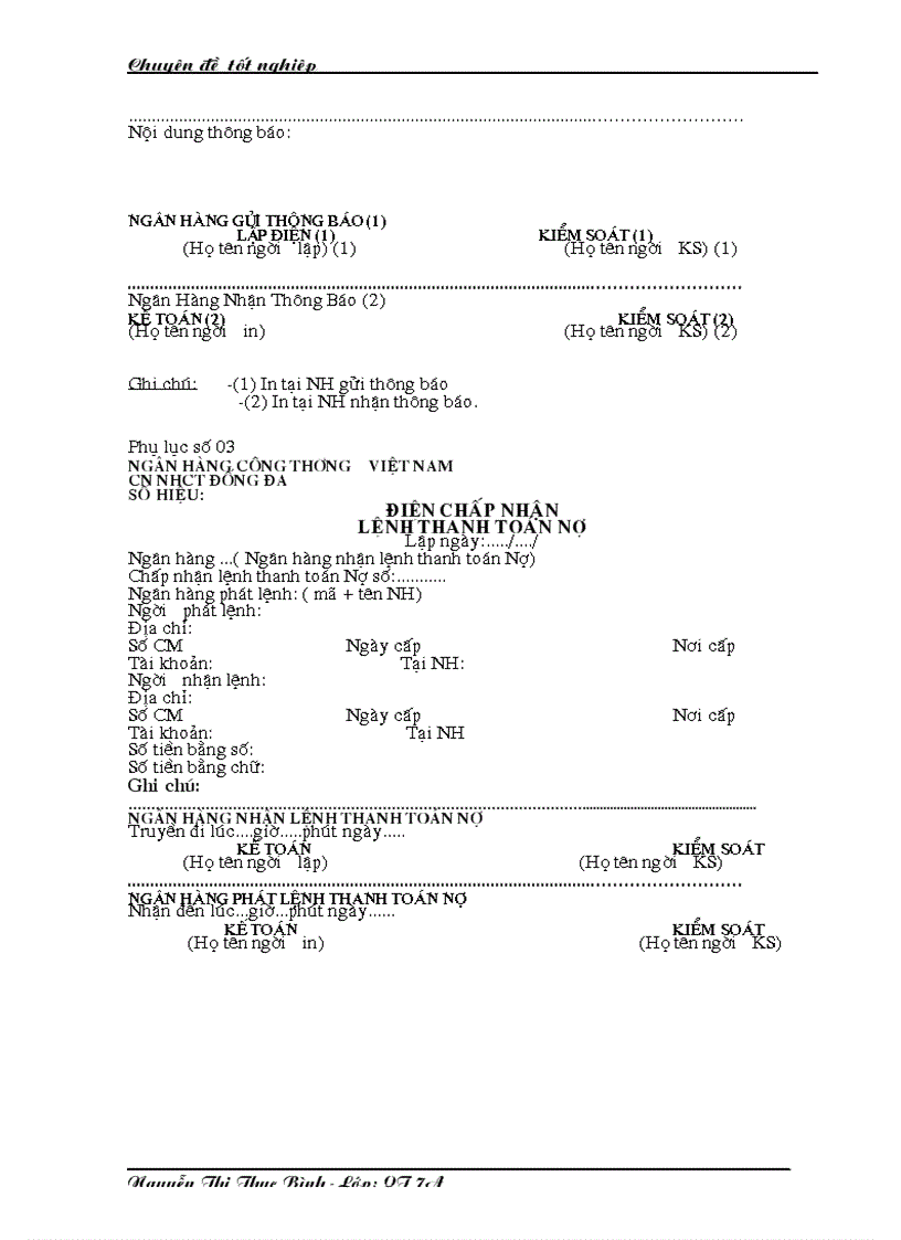 image for page Giải pháp nhằm nâng cao chất lượng công tác thanh toán chuyển tiền điện tử tại Chi nhánh Ngân hàng Công thương Đống Đa Hà Nộ