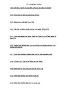 Đề cương thực vật học