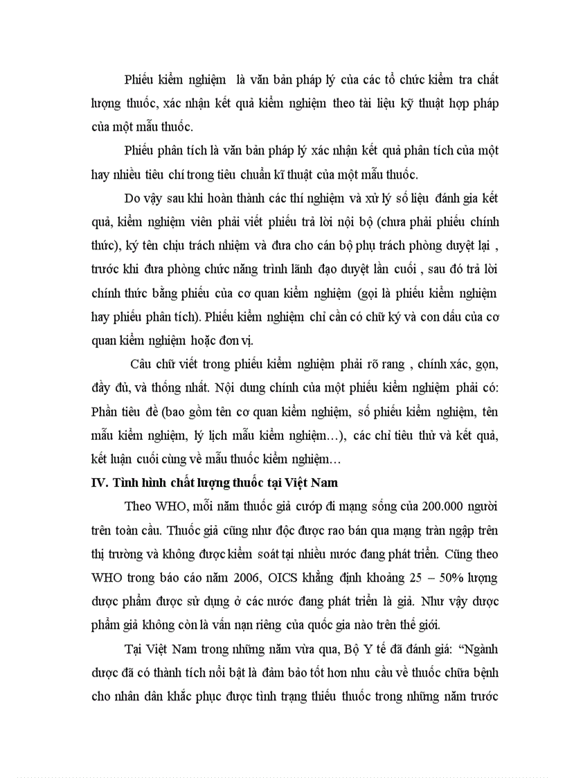 image for page Một số vấn đề cơ bản về kiểm nghiệm thuốc thú y