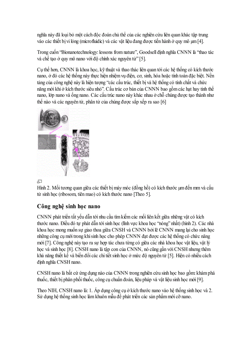 image for page Công nghệ Sinh học Nano