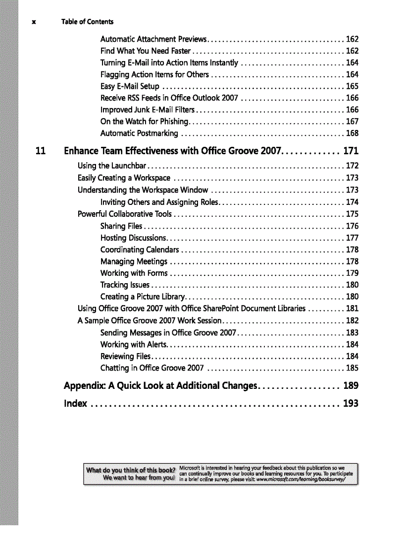 image for page First Look 2007 Microsoft Office System P1