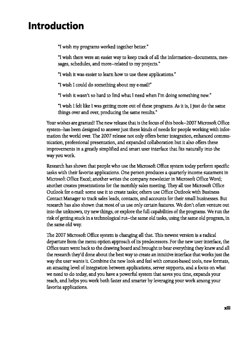 image for page First Look 2007 Microsoft Office System P1