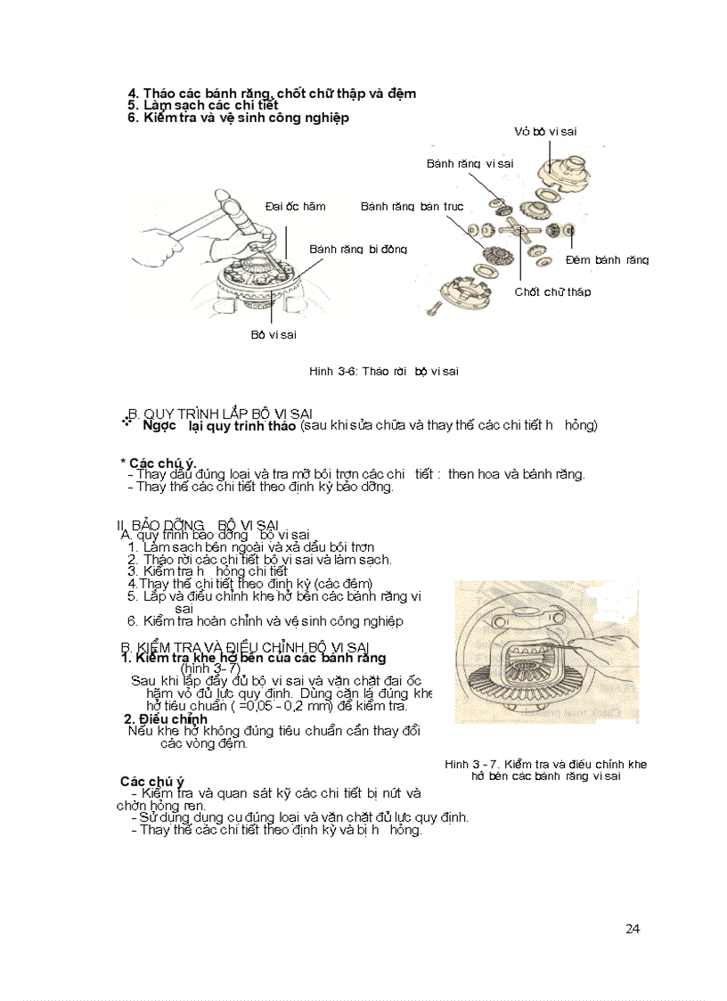 image for page Tài liệu SỬA CHỮA VÀ BẢO DƯỠNG CẦU CHỦ ĐỘNG trình độ lành nghề sữa chữa ô tô