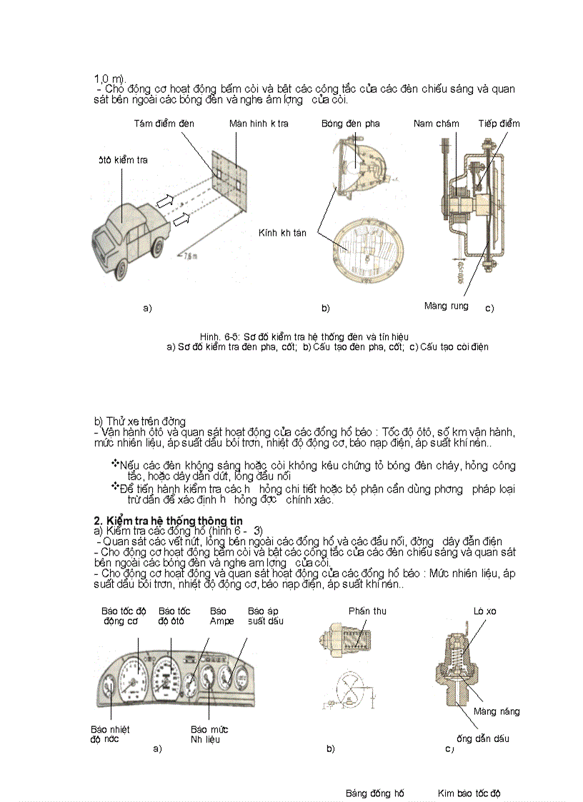image for page Tài liệu chuẩn đoán hệ thông truyền động trình độ lành nghề sữa chữa ô tô