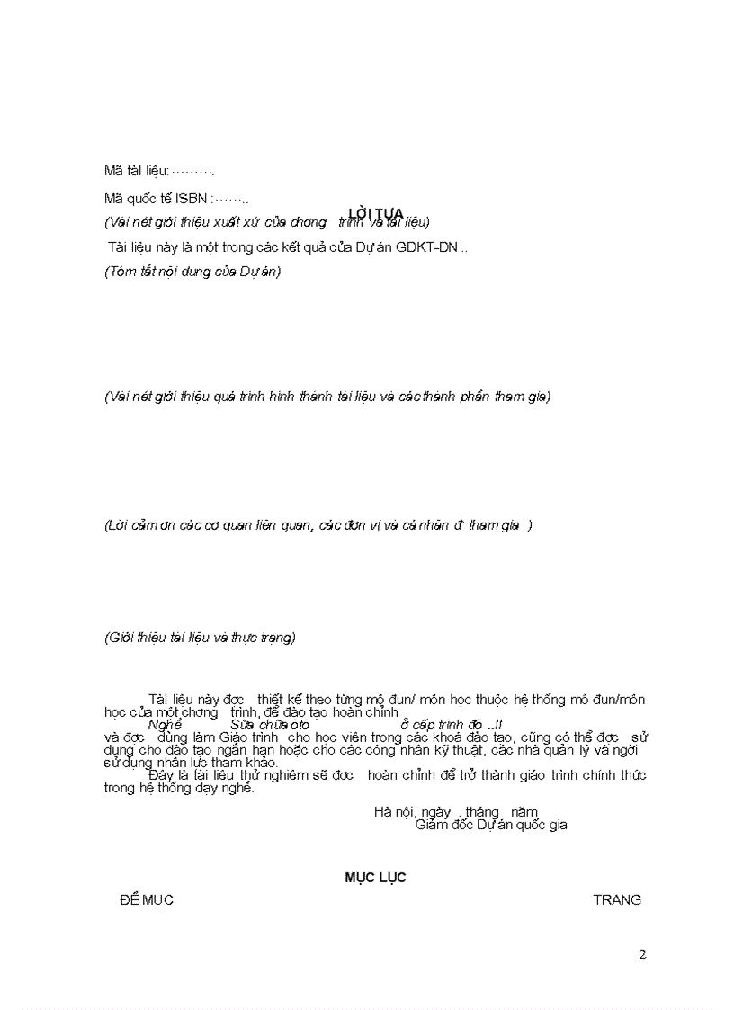 image for page Tài liệu sửa chữa và bảo dưỡng ly hợp và hộp số thuỷ lực