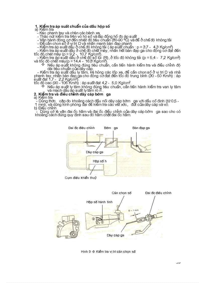 image for page Tài liệu sửa chữa và bảo dưỡng ly hợp và hộp số thuỷ lực