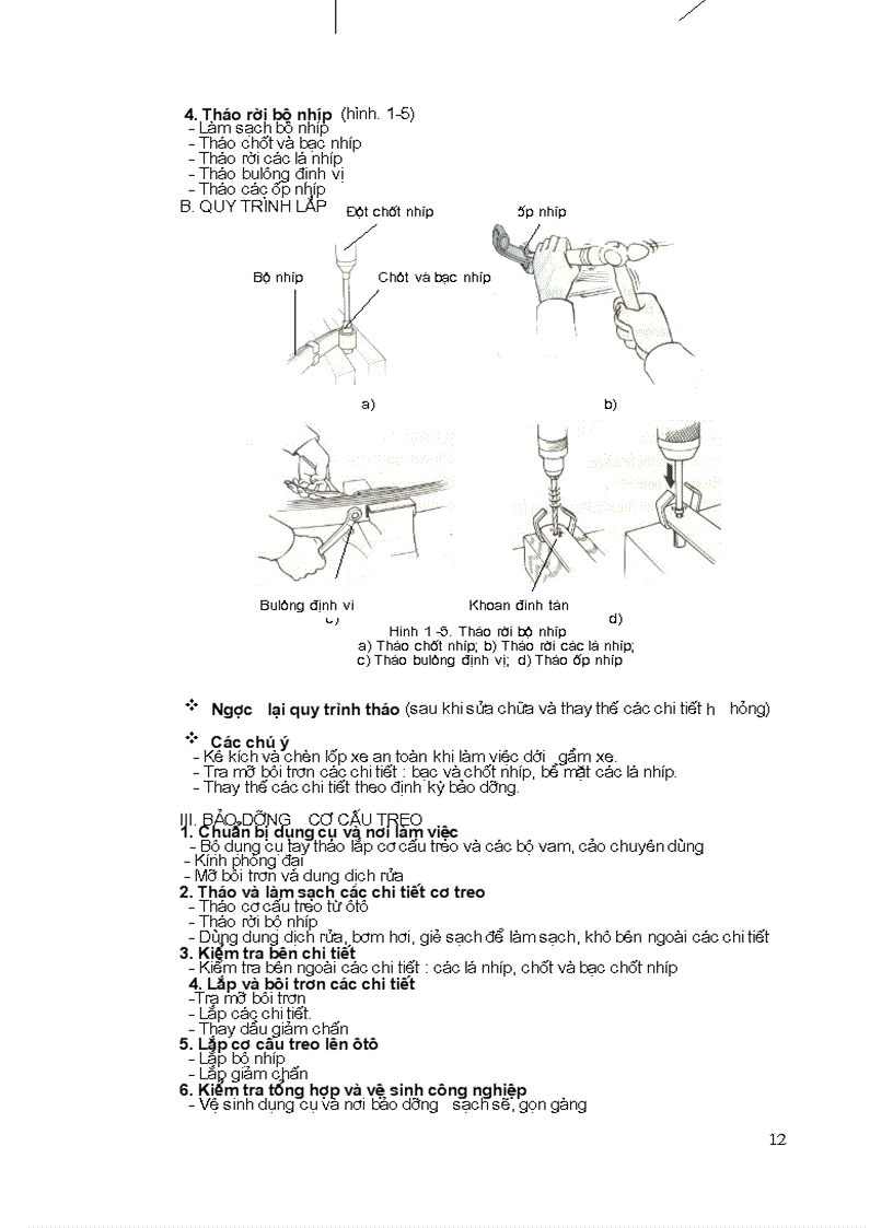image for page Tài liệu sửa chữa và bảo dưỡng hệ thống di chuyển