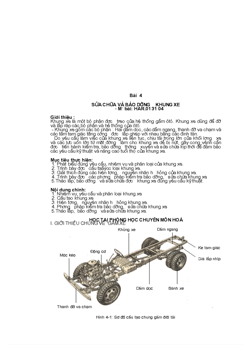 image for page Tài liệu sửa chữa và bảo dưỡng hệ thống di chuyển