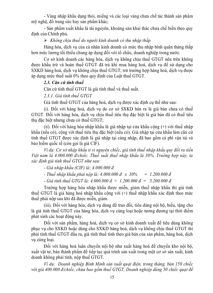 image for page Thuế và quản lý thuế nâng cao