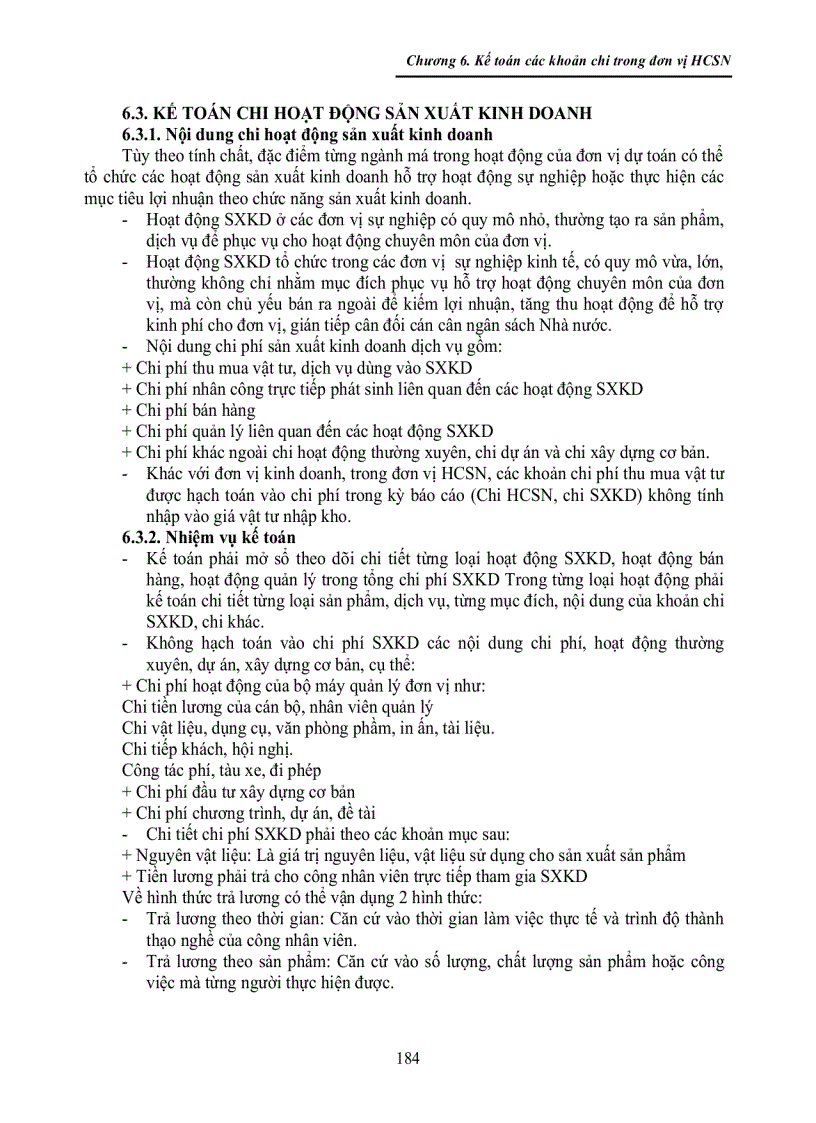 image for page Kế toán các khoản chi trong đơn vị hcsn
