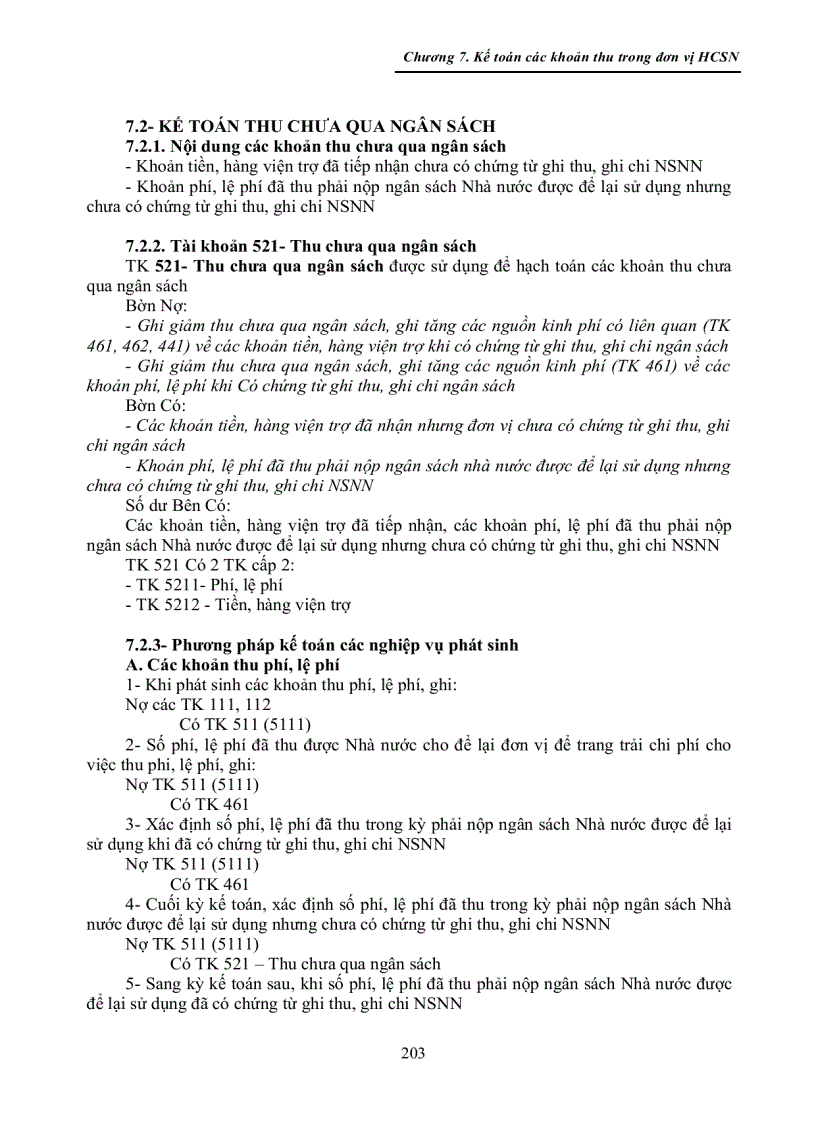 image for page Kế toán các khoản thu trong đơn vị hcsn