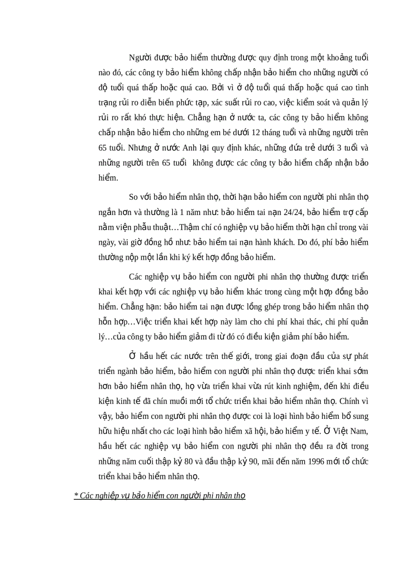 image for page Tổng quan về bảo hiểm phi nhân thọ và hệ thống kênh phân phối bảo hiểm phi nhân thọ