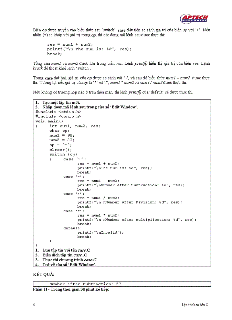 image for page Lệnh if