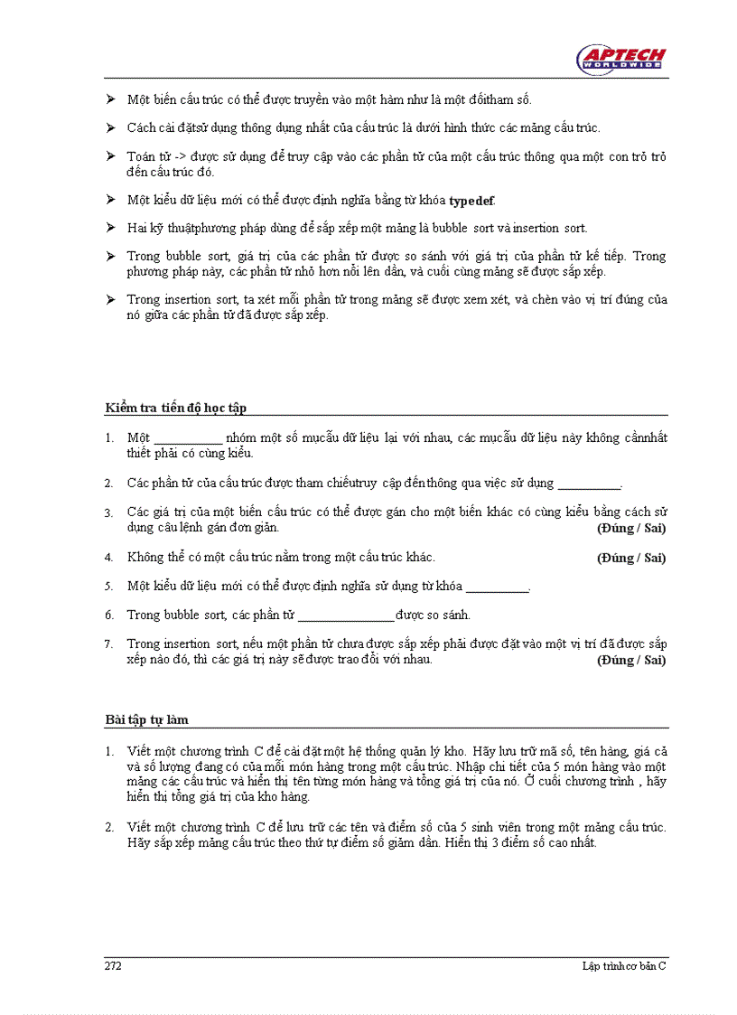 image for page Các Kiểu dữ liệu Nâng cao và Sắp xếp