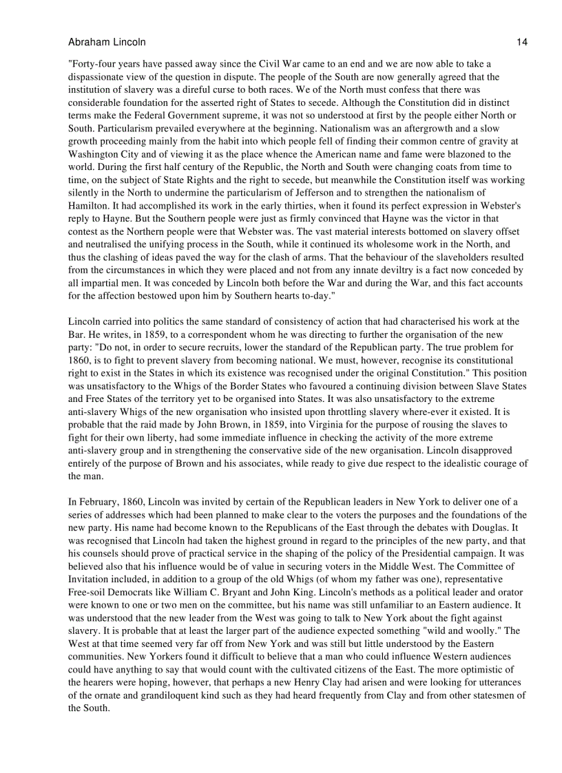 image for page Abraham Lincoln