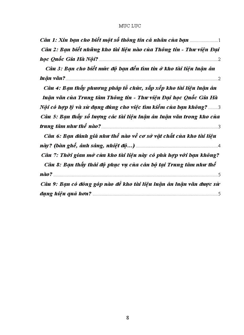 image for page Phiếu điều tra về việc sử dụng kho tài liệu luận án luận văn tại trung tâm thông tin thư viện đại học quốc gia hà nội