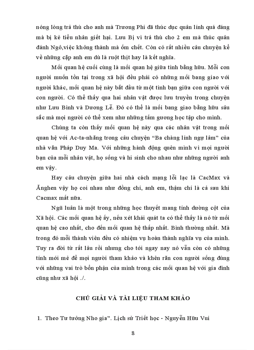 image for page Hãy phân tích mối quan hệ biện chứng giữa 5 yếu tố của Ngũ Luân trong tư tưởng Nho giáo của Trung Hoa Thông qua việc phân tích dẫn chứng những điển tích điển cố kim cổ